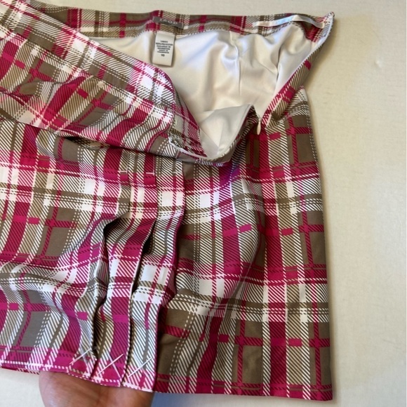 IZOD Barbie core Golf short lined skirt/skort w/side zip & pockets Sz-10 U20 - Picture 8 of 8